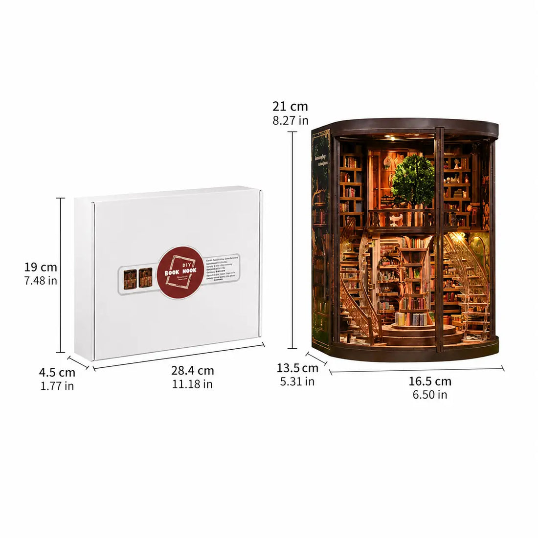 The Elder Oak book nook kit β detail view 10