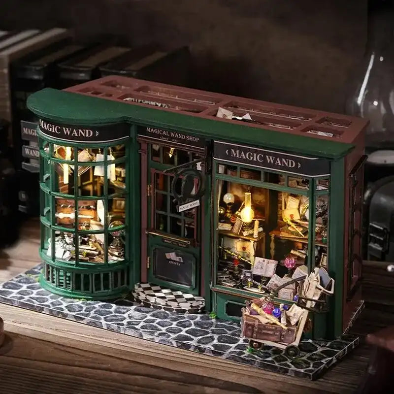 The Grand Magic Wand Emporium β DIY vintage magic shop miniature kit