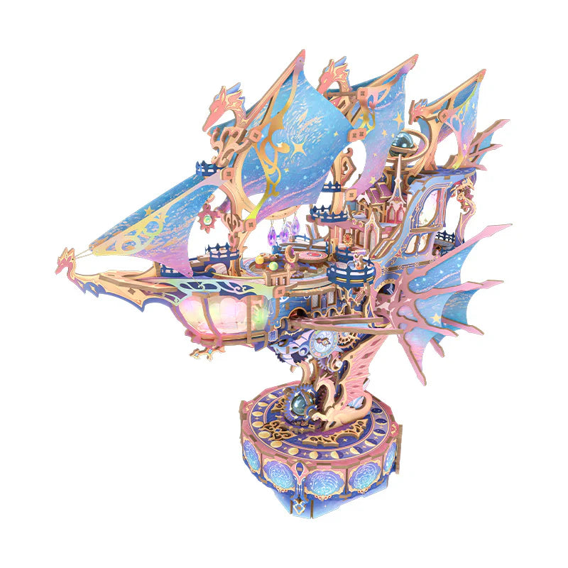 Magical Galaxy 3D wooden puzzle – detail view 8