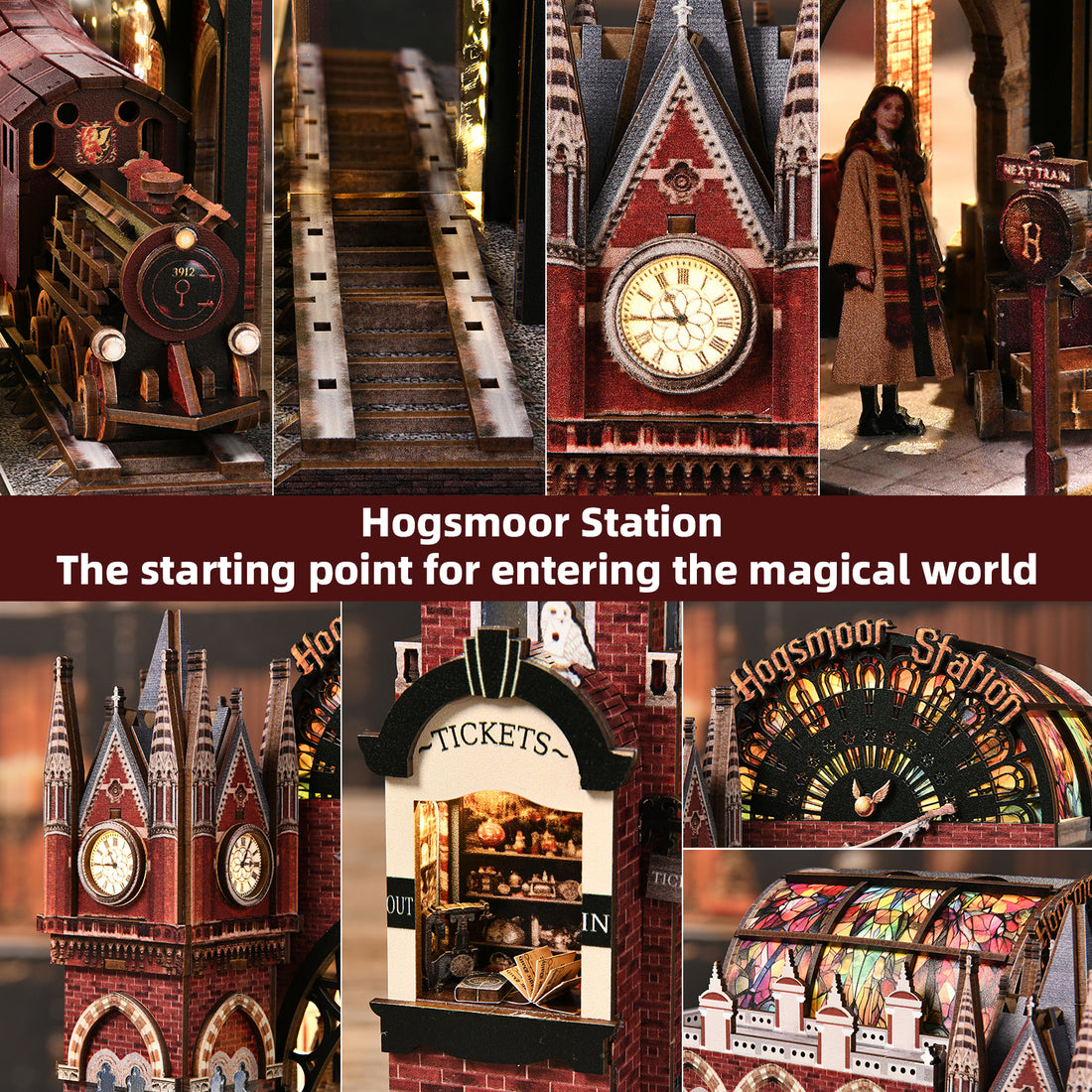 Hogsmoor Station Book Nook Kit