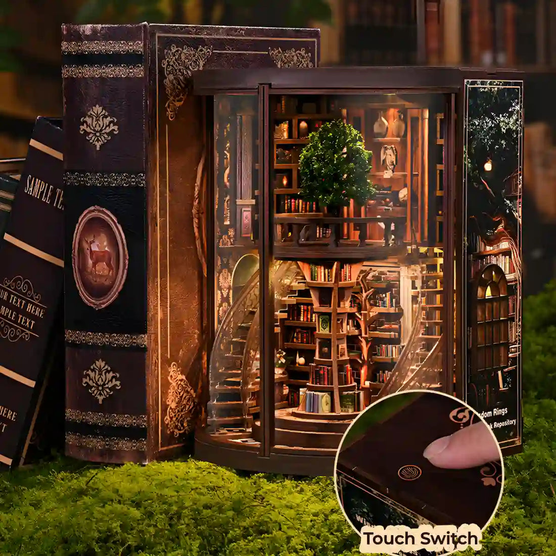 The Elder Oak book nook kit β detail view 5