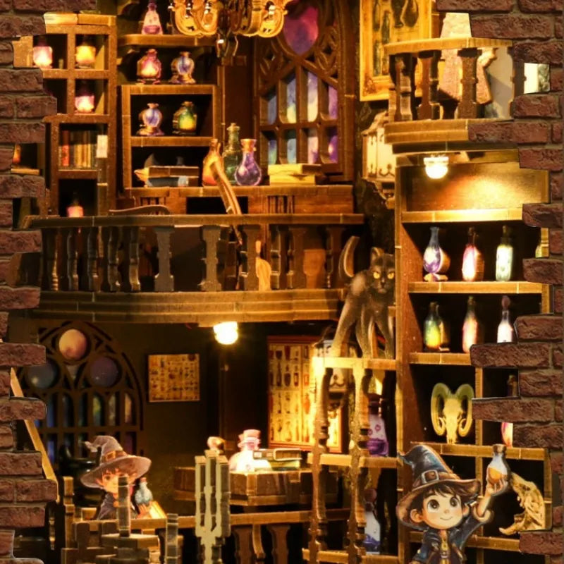 Alchemy Master book nook kit β detail view 2