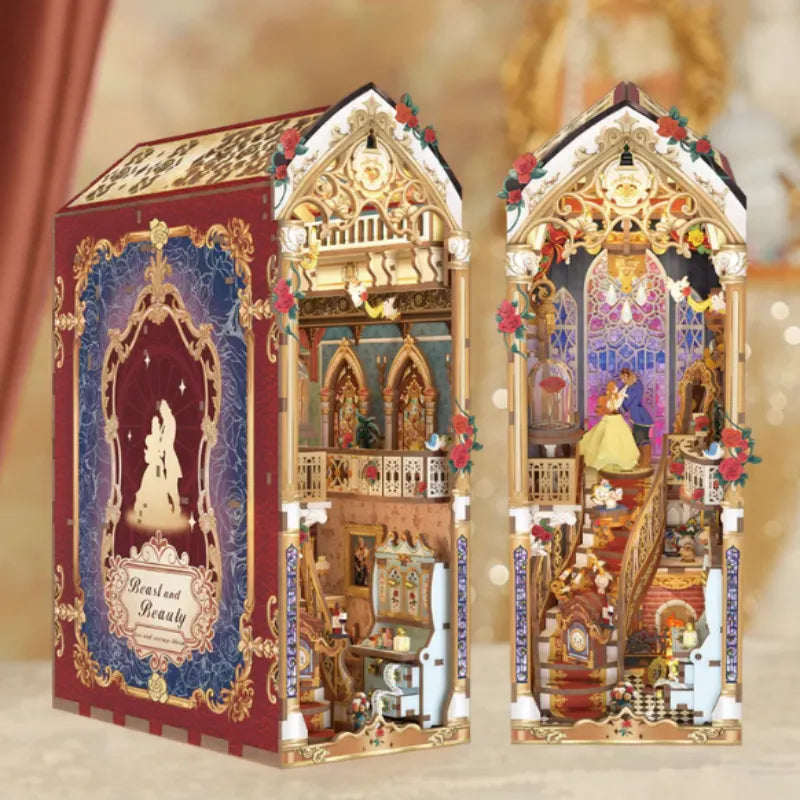 Beast and Beauty book nook kit β detail view 7
