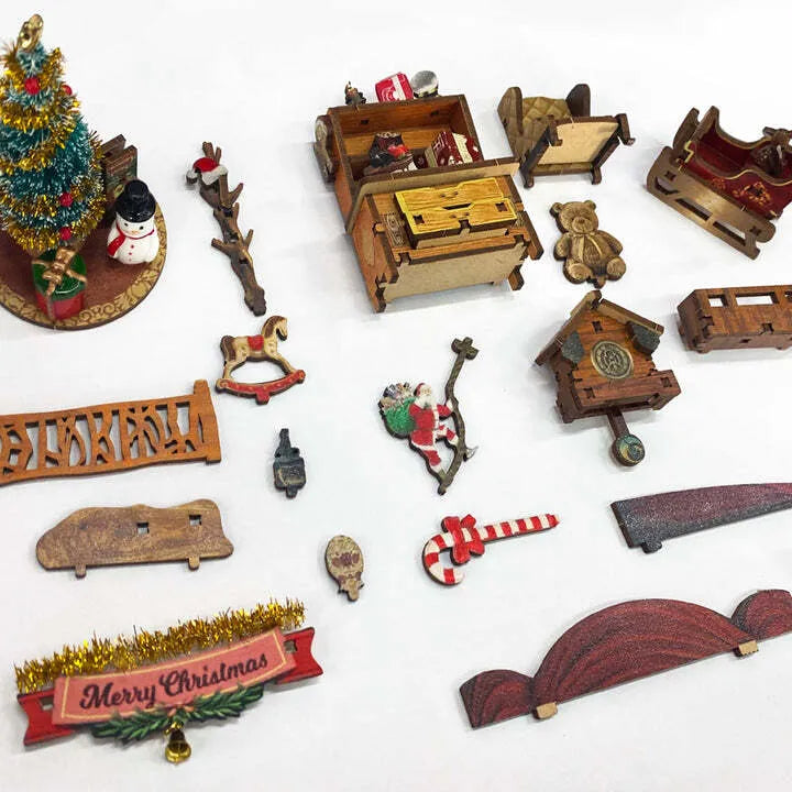 Book Nook - Christmas Jingle Cabin