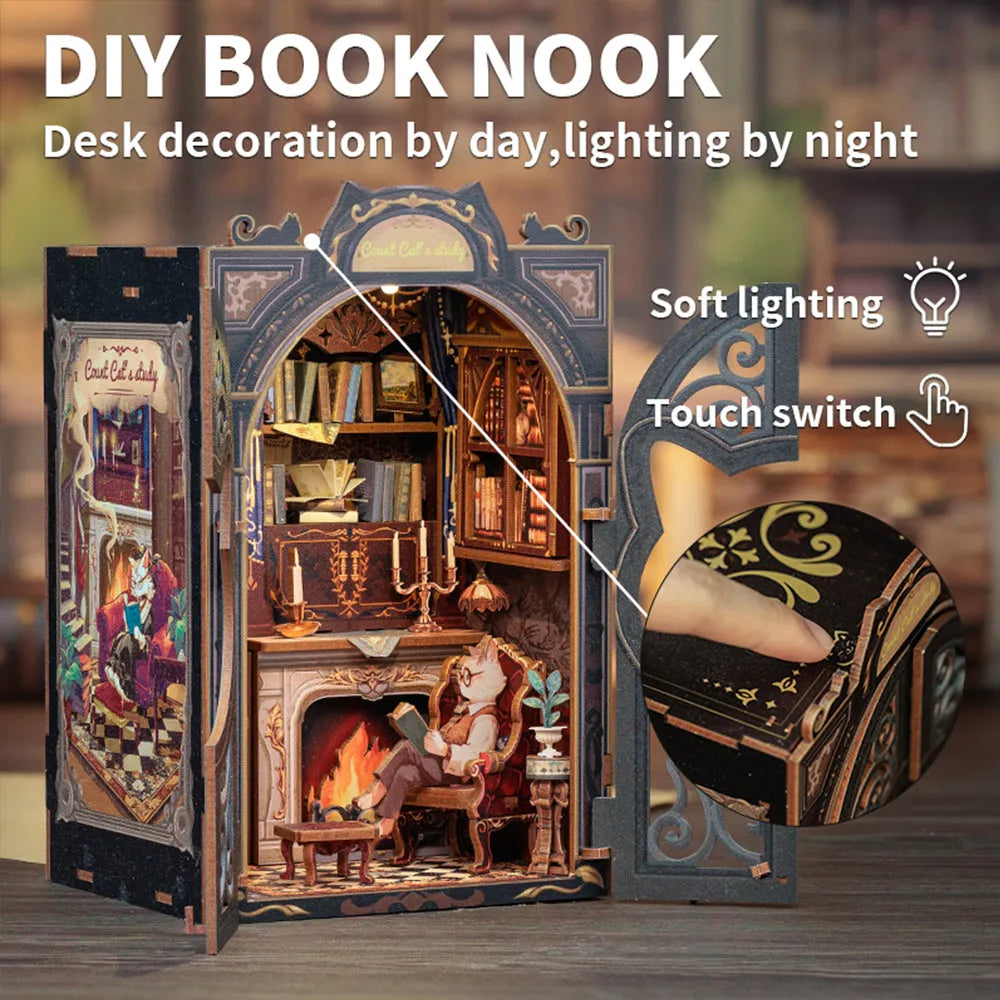 Book Nook - Count Cat's Study
