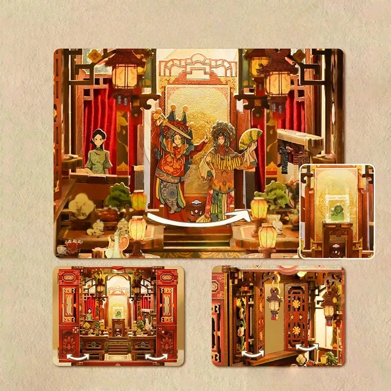 Xinyue Hotel book nook kit – detail view 5