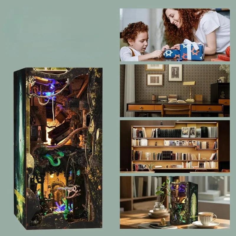 Book Nook - Down The Rabbit-Hole Alice in Wonderland