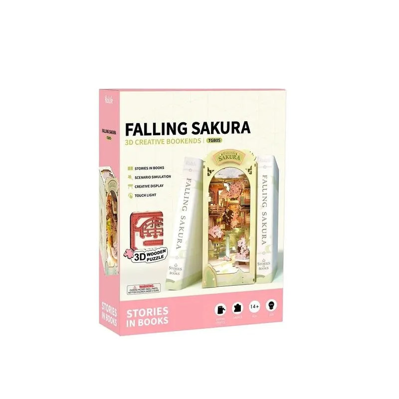 Book Nook - Falling Sakura | TGB05