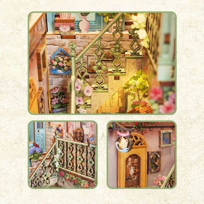 Flower Shop book nook kit – detail view 7