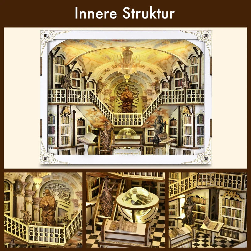 Library of Gods Max book nook kit – detail view 2