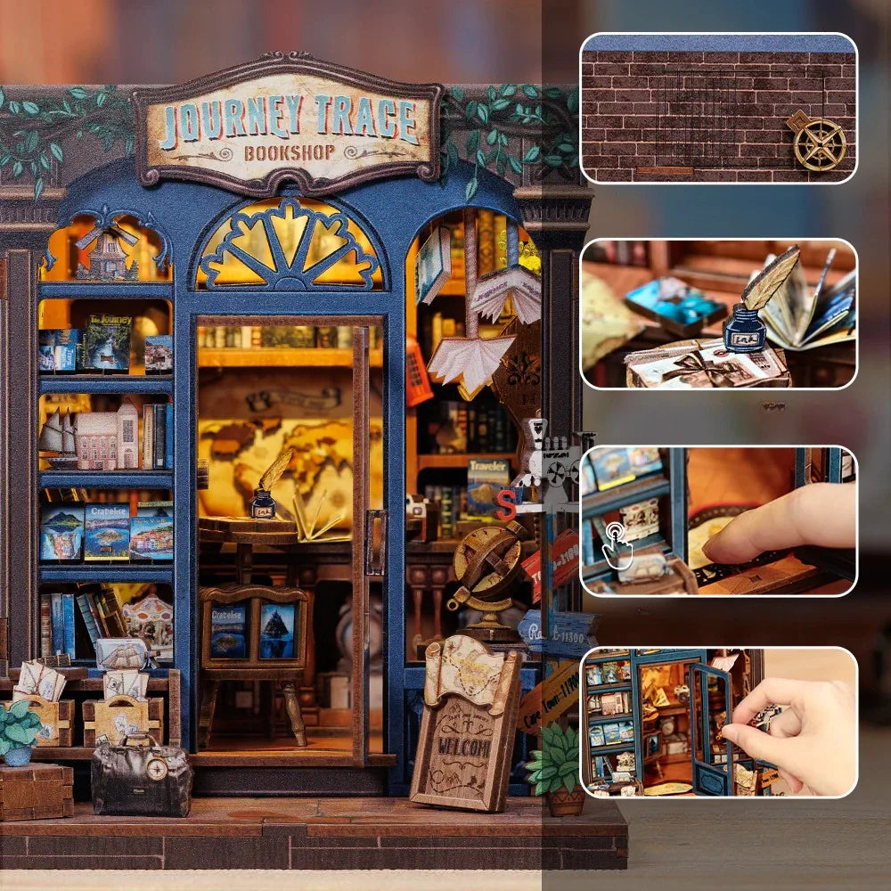 Book Nook Kit - Journey Trace Bookshop