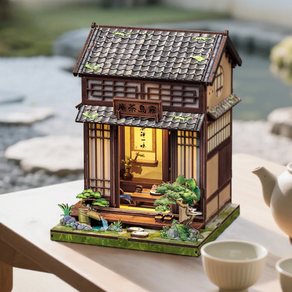 Kirishima Cha-an book nook kit – detail view 10