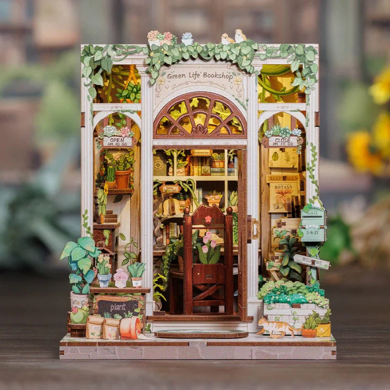 Book Nook Kit - Green Life Bookshop