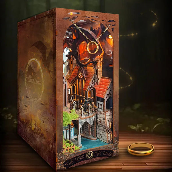 Spirit Valley of the Magic Ring Book Nook Kit – DIY Fantasy Valley
