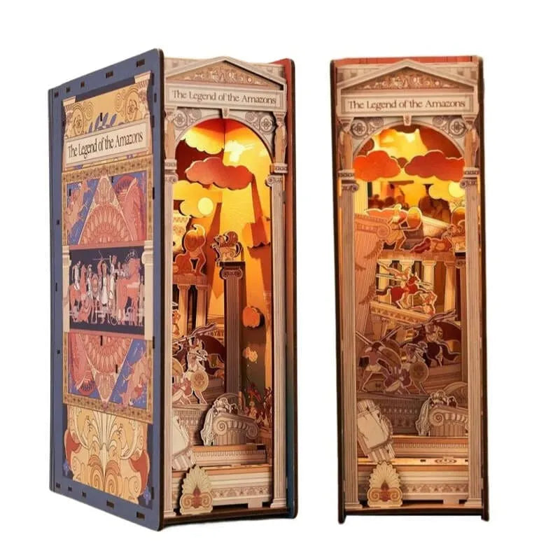 The Legend of the Amazons book nook kit – detail view 8