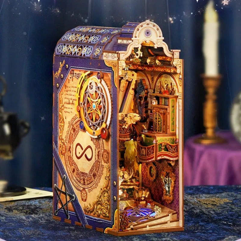 Magical Library book nook kit – DIY time-travel library