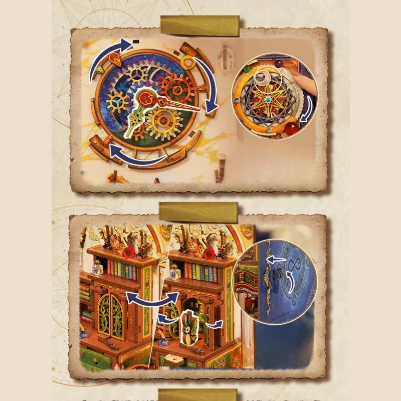Magical Library book nook kit – detail view 5