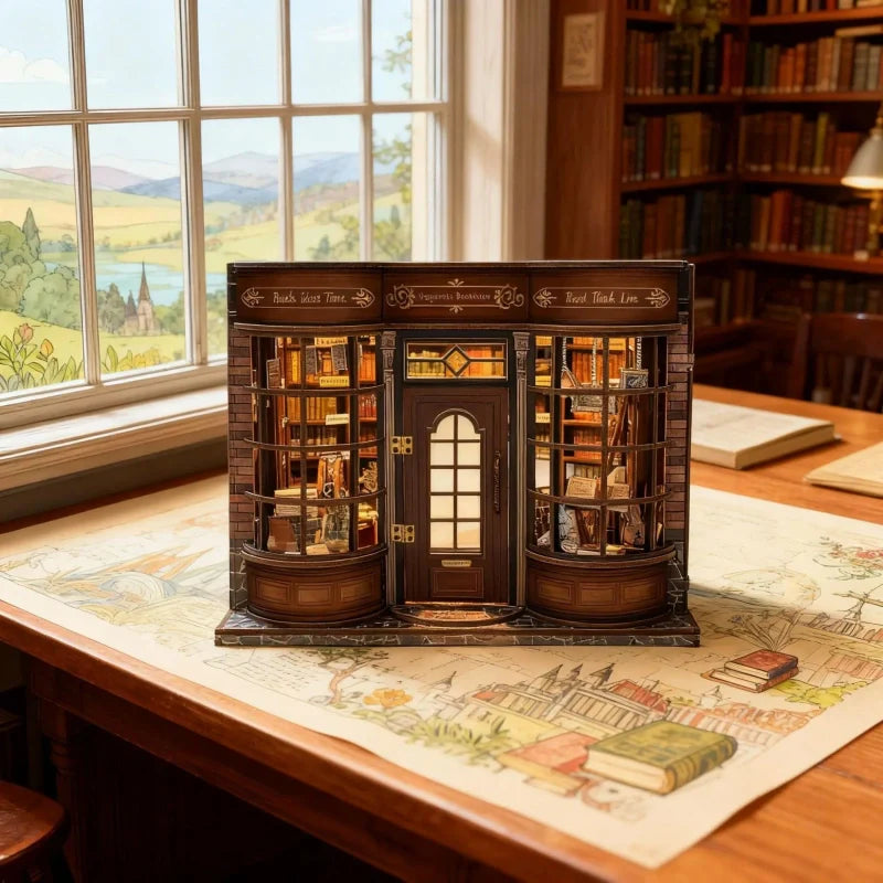Hoggor Bookstore miniature house kit β detail view 4