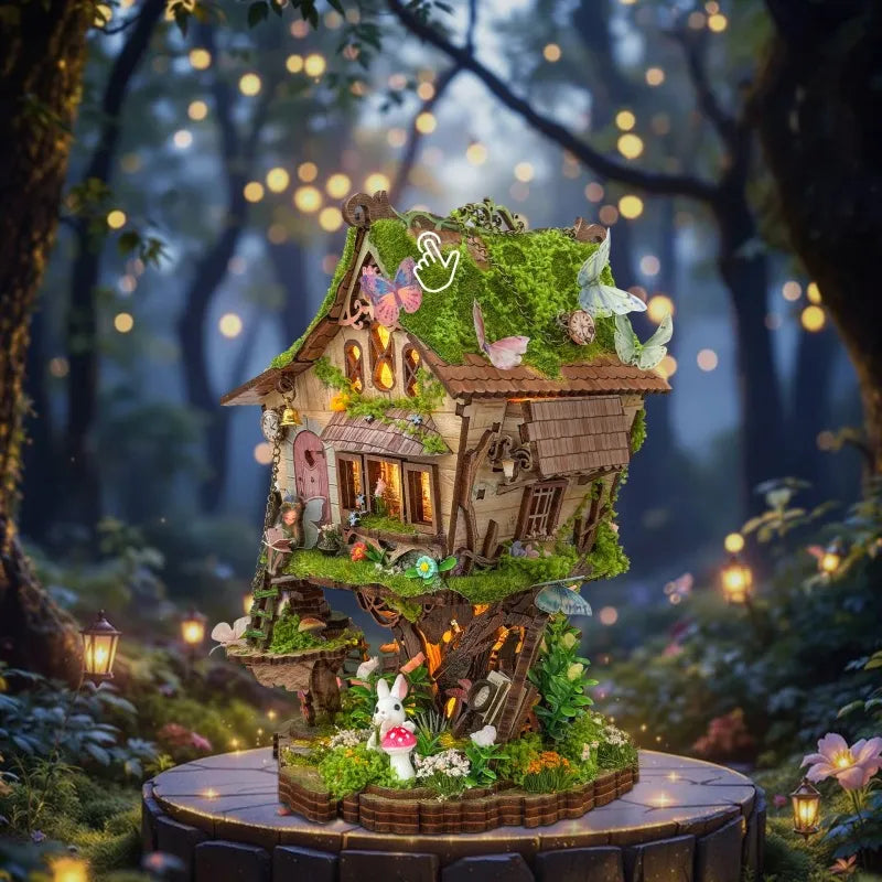 Rowan's Treehouse miniature house kit – detail view 3