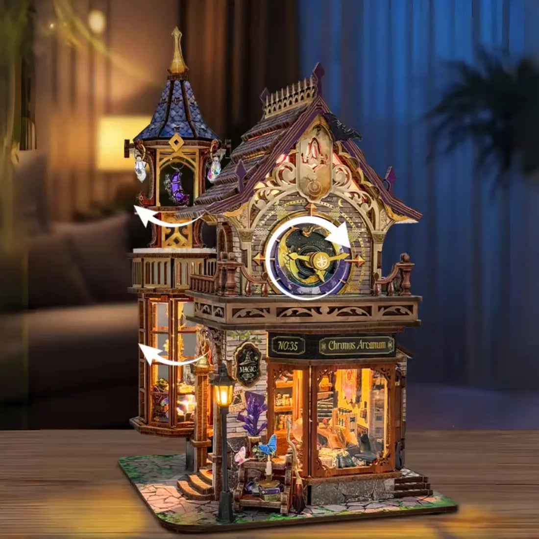 Time Magic Club miniature house kit β detail view 5