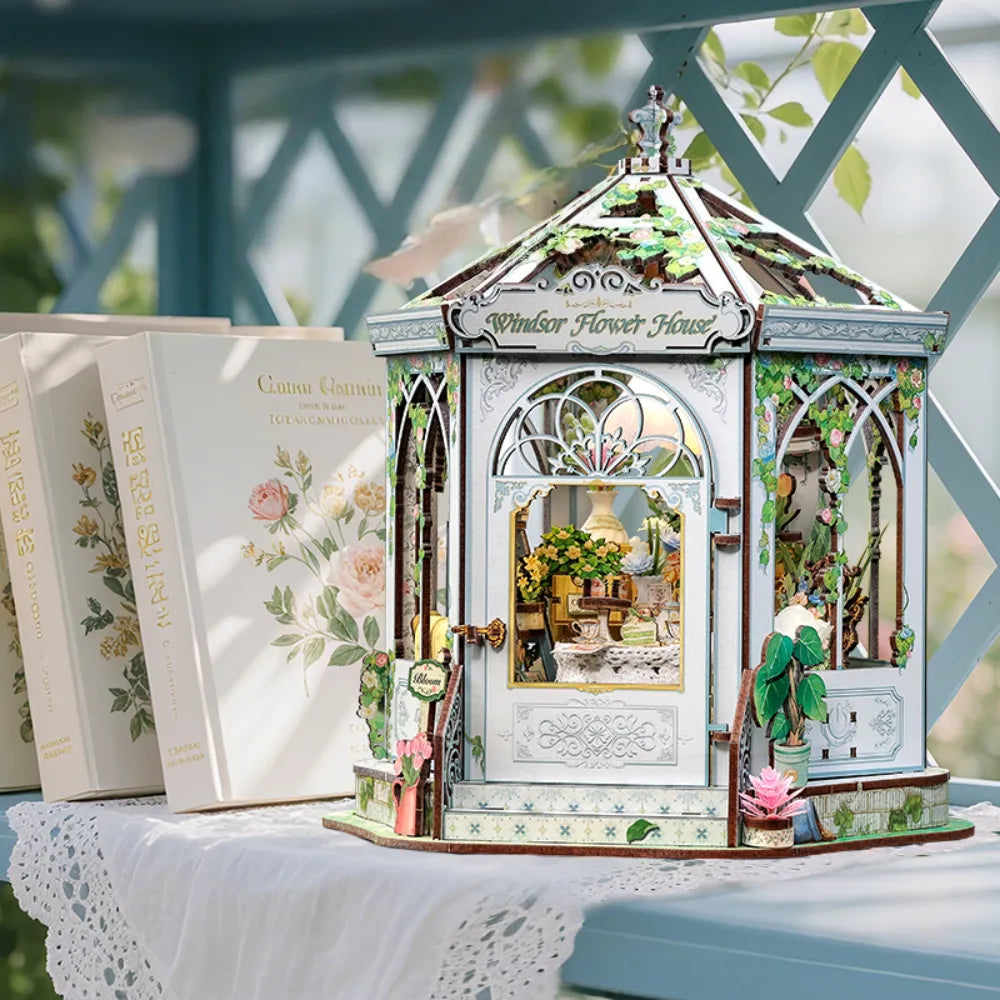 Windsor Flower House miniature kit β detail view 7