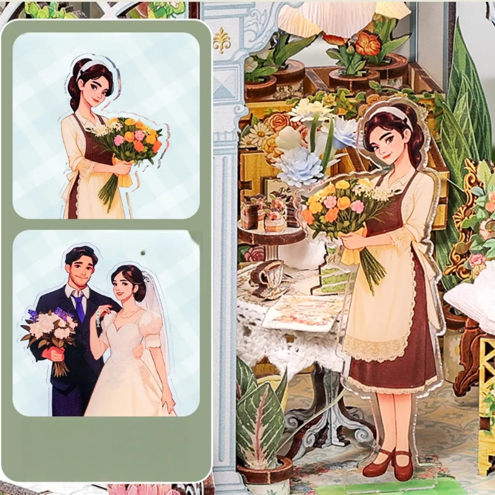 Windsor Flower House miniature kit β detail view 9