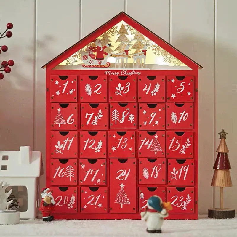Red Advent Calendar 2025