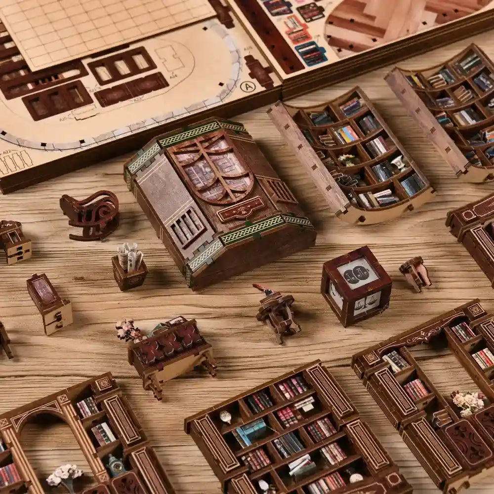 Miniature House Kit - Dreamy Book Hall