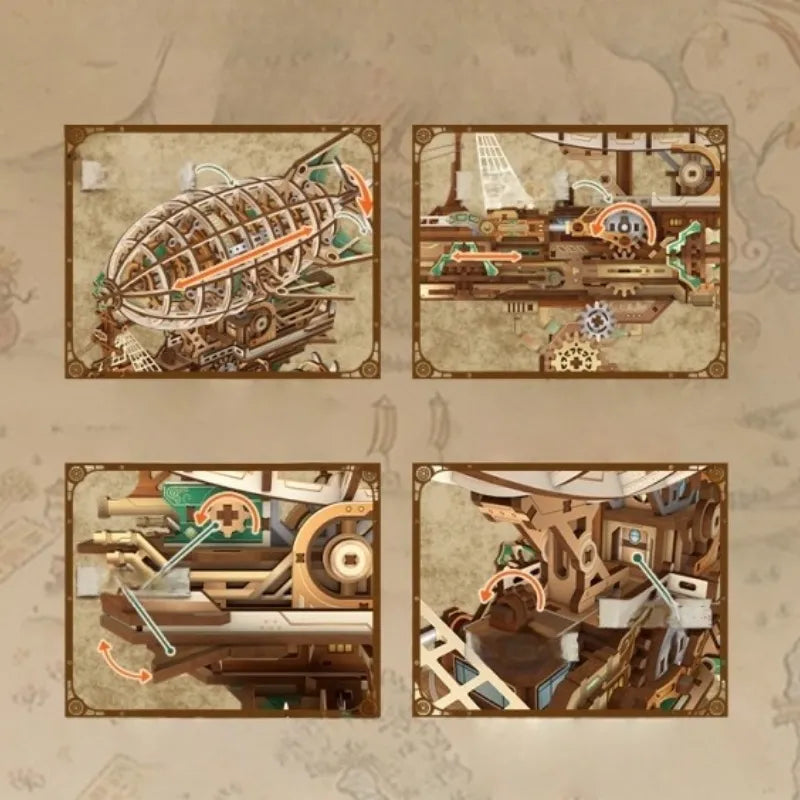 Lost in a Steampunk Sky