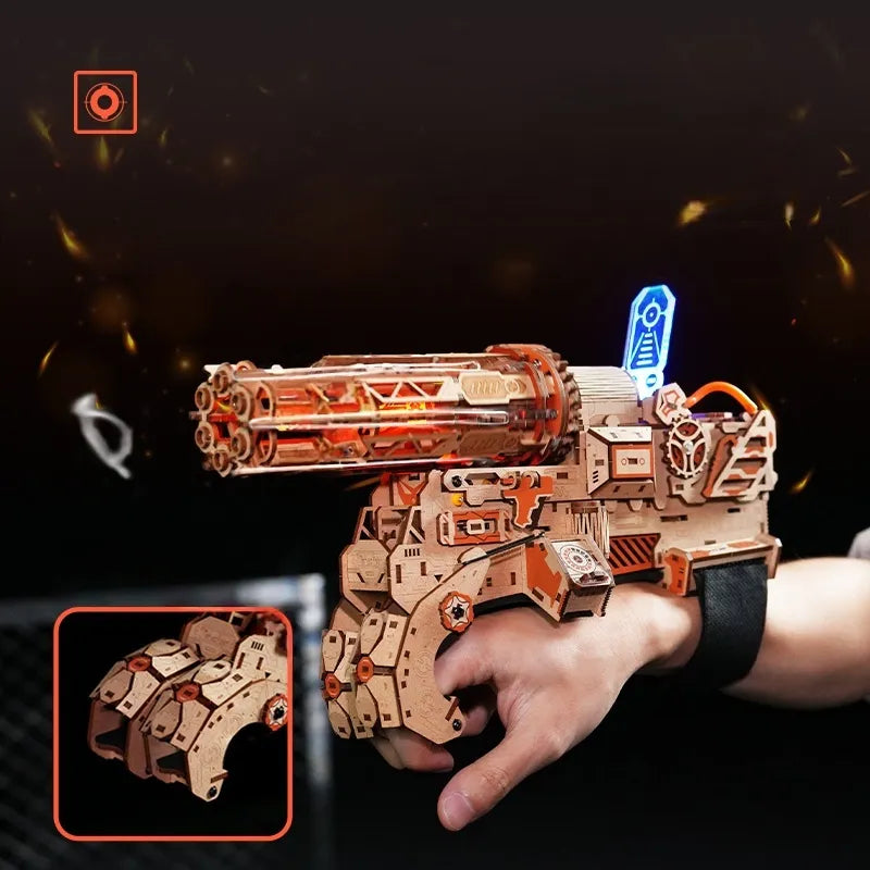 3D Wooden Puzzle - Burning Cyclone