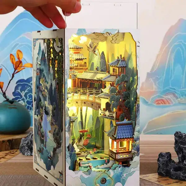 Penglai Wonderland Book Nook Kit – DIY Chinese Fairy Island