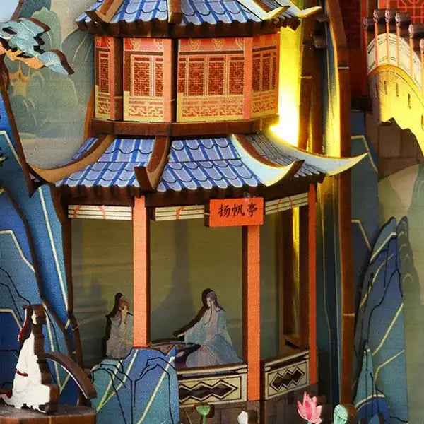 Penglai Wonderland Book Nook Kit – DIY Chinese Fairy Island