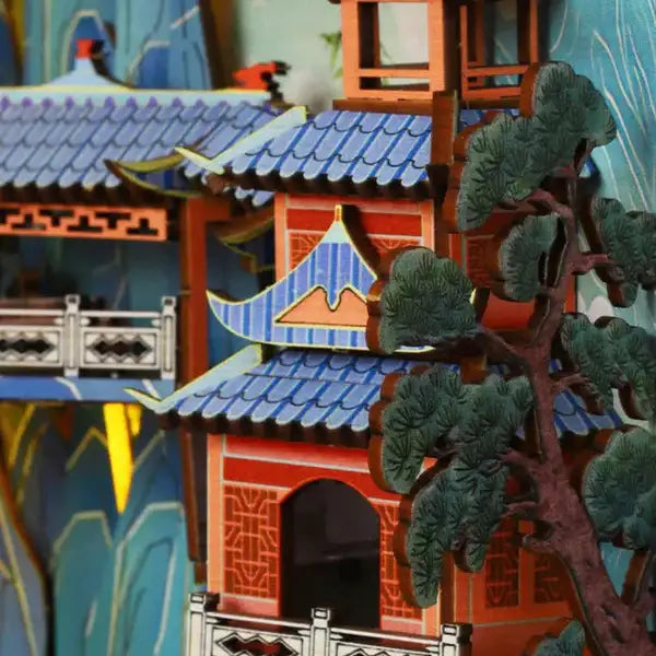 Penglai Wonderland Book Nook Kit – DIY Chinese Fairy Island