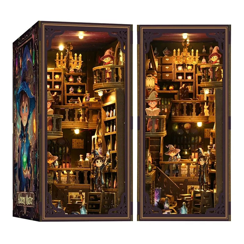 Alchemy Master book nook kit – detail view 7