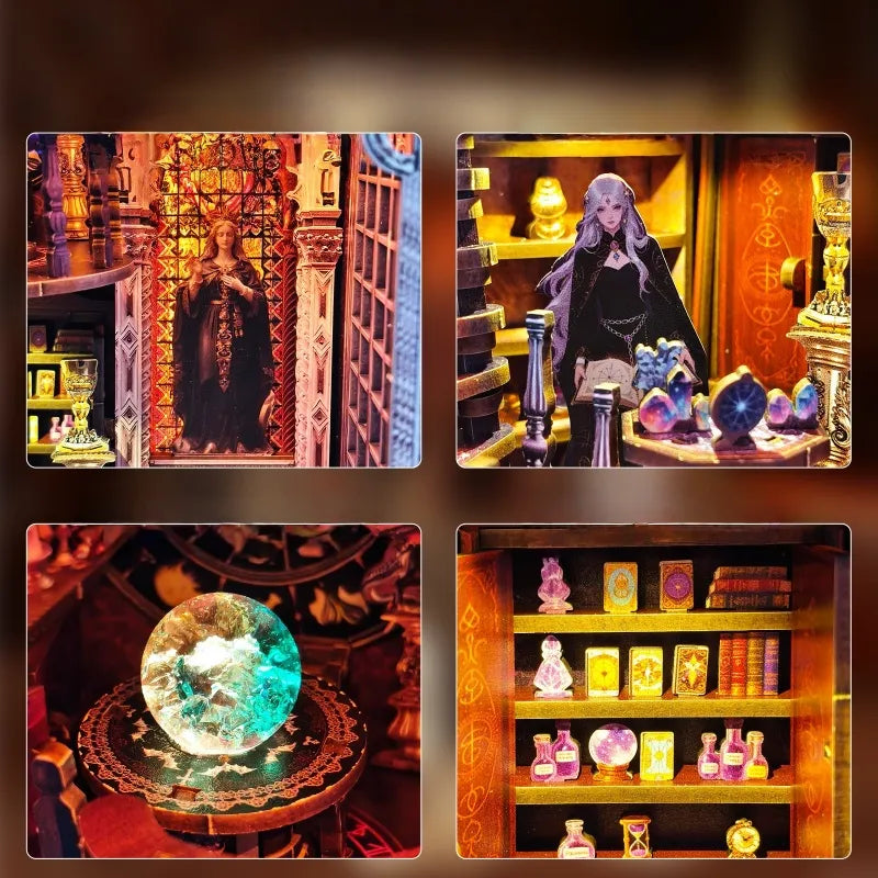Tarot Divination Association book nook kit – detail view 2
