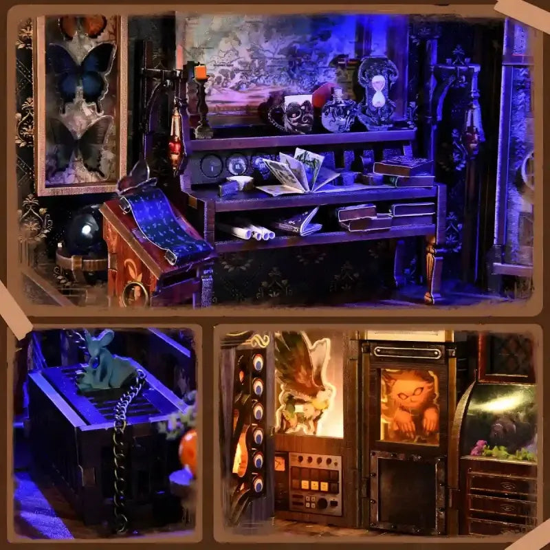 Book Nook - Chamber Of Exotic Beasts