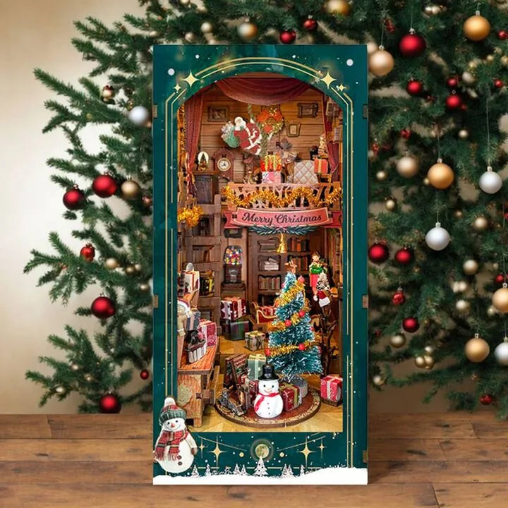 Book Nook - Christmas Jingle Cabin