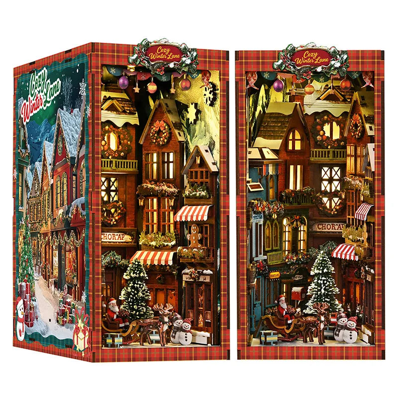 Book Nook - Christmas Street Corner