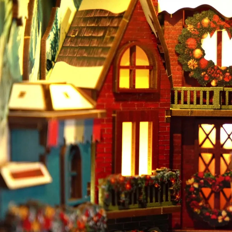 Book Nook - Christmas Street Corner