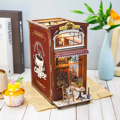 DIY Book Nook - Coffee House