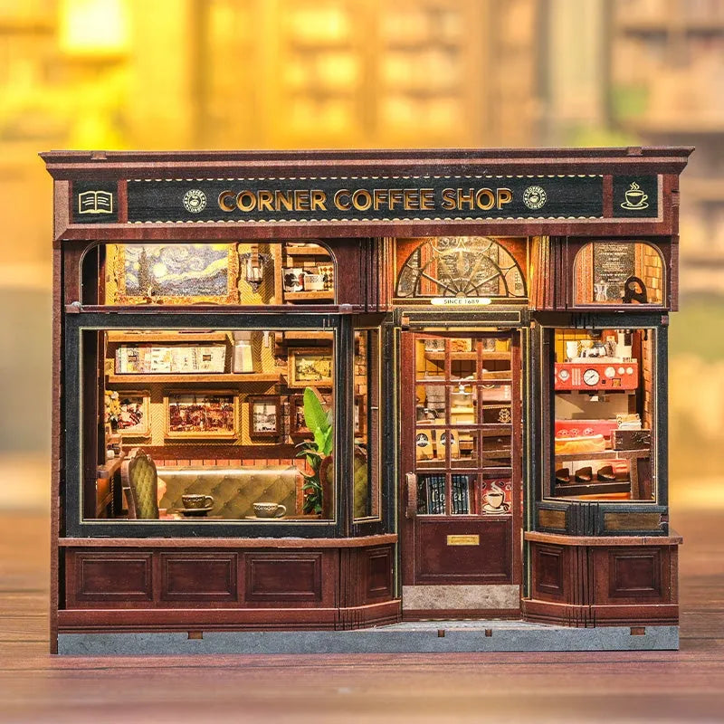 Miniature House - Corner Coffee Shop