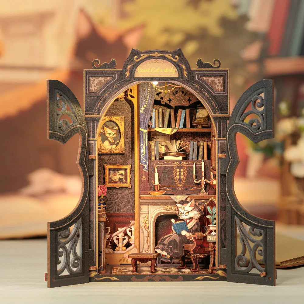 Book Nook - Count Cat's Study