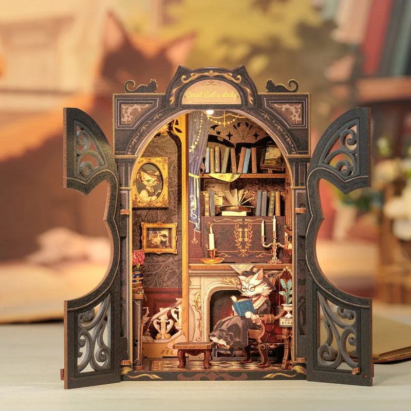 Book Nook - Count Cat's Study