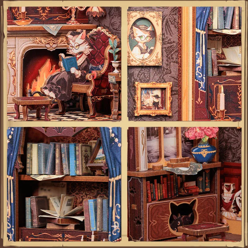 Book Nook - Count Cat's Study