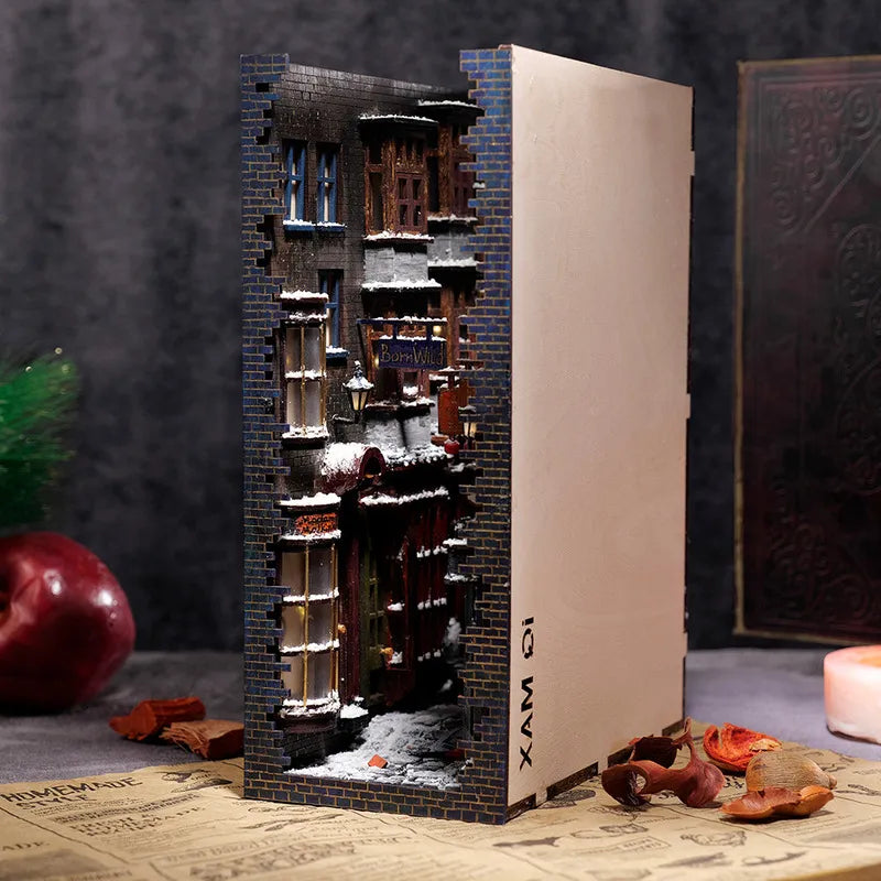 Diagon Alley Book Nook Kit – DIY Cobblestone Alley