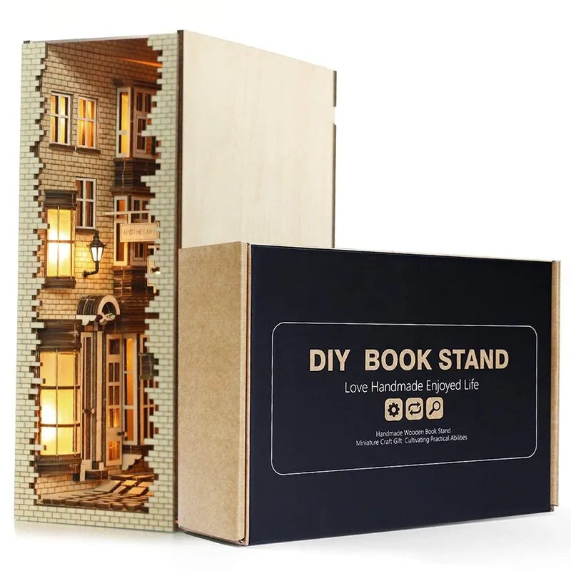 Diagon Alley Book Nook Kit – DIY Cobblestone Alley