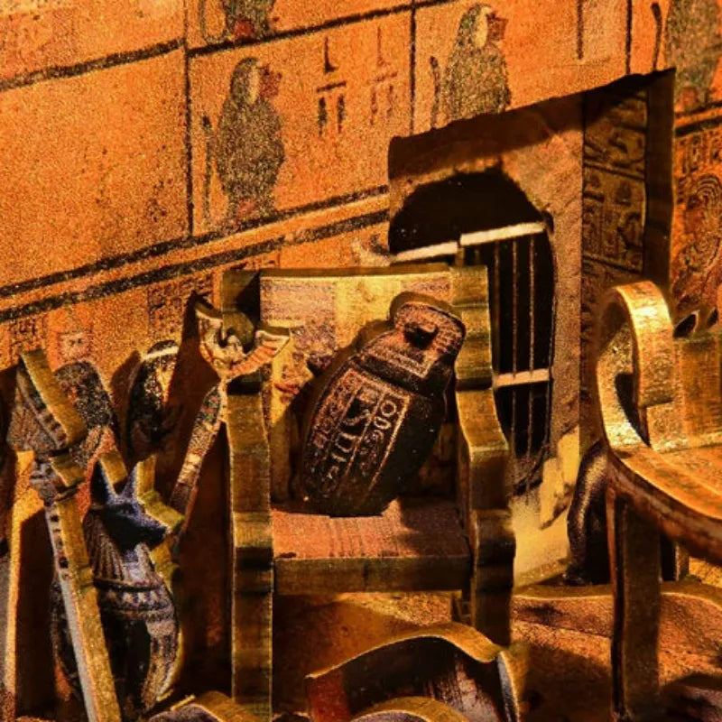 Egyptian Pharaoh's Tomb Book Nook Kit – DIY Ancient Egypt