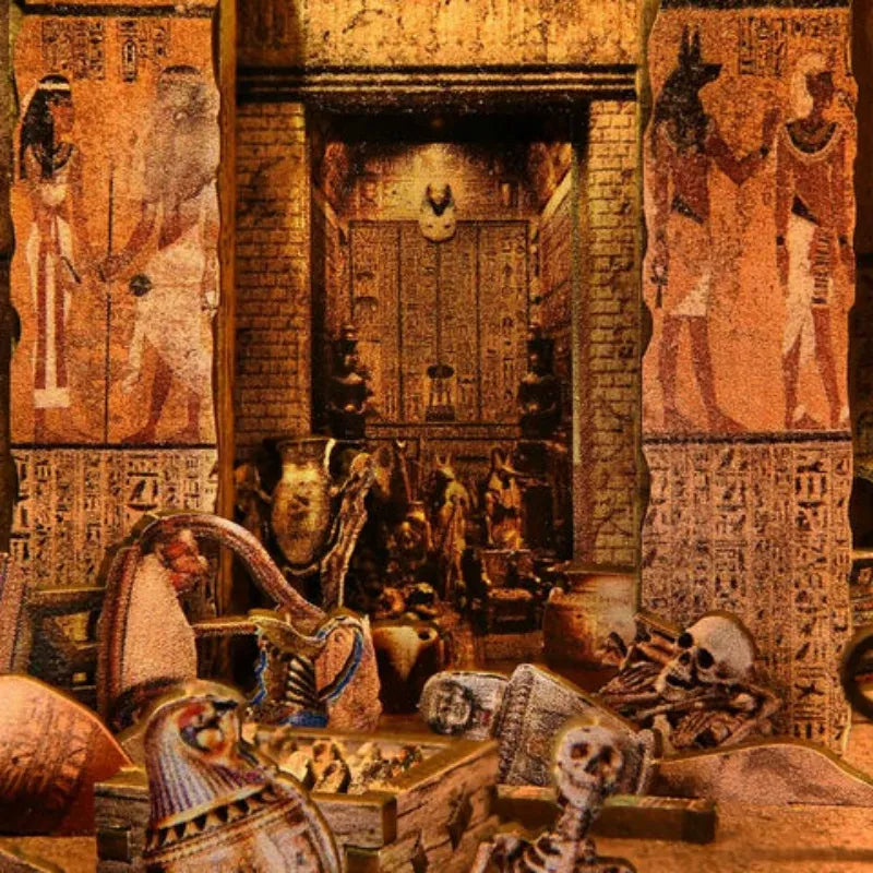 Egyptian Pharaoh's Tomb Book Nook Kit – DIY Ancient Egypt