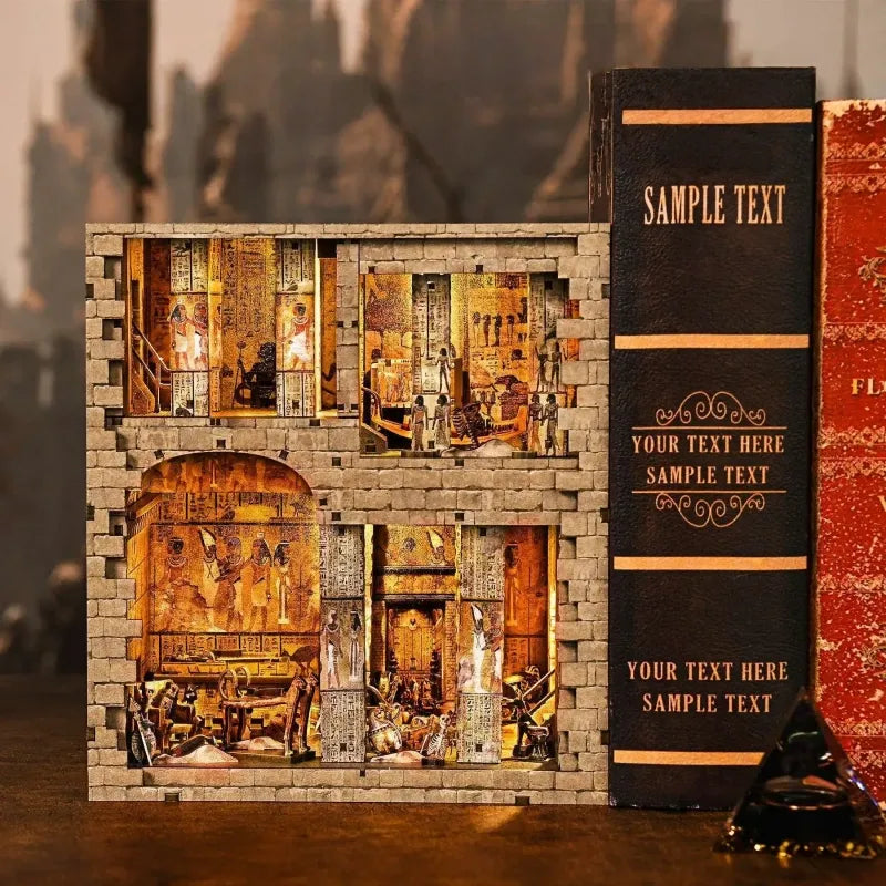Egyptian Pharaoh's Tomb Book Nook Kit – DIY Ancient Egypt