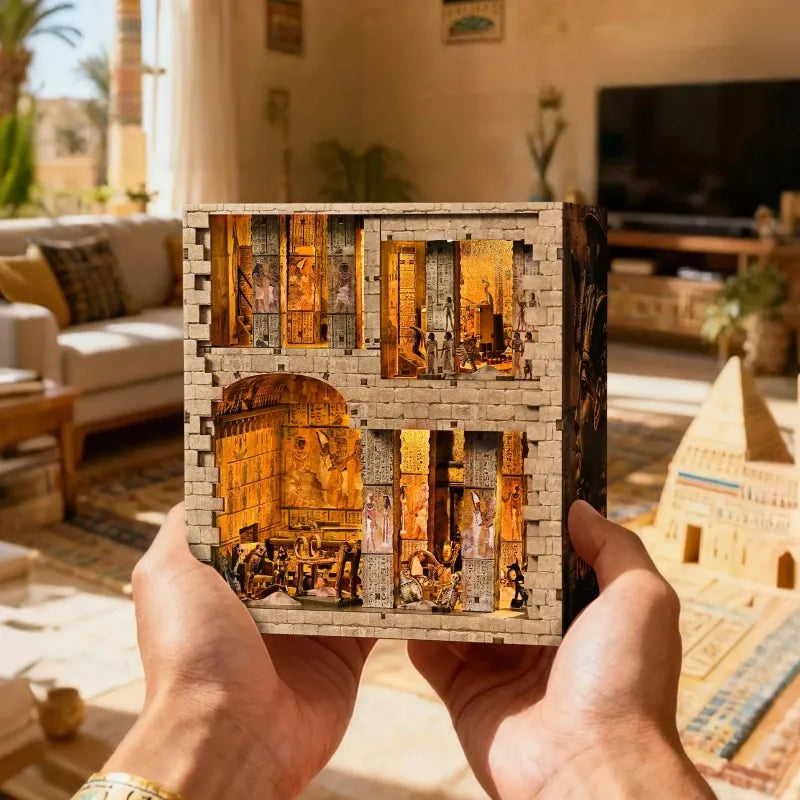 Egyptian Pharaoh's Tomb Book Nook Kit – DIY Ancient Egypt
